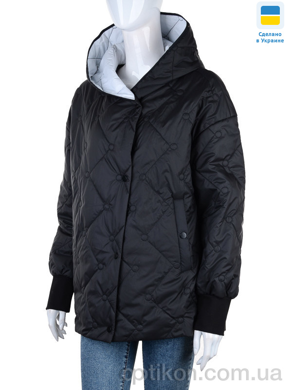 Куртка Tatiana-DIVO K311 чорно-білий