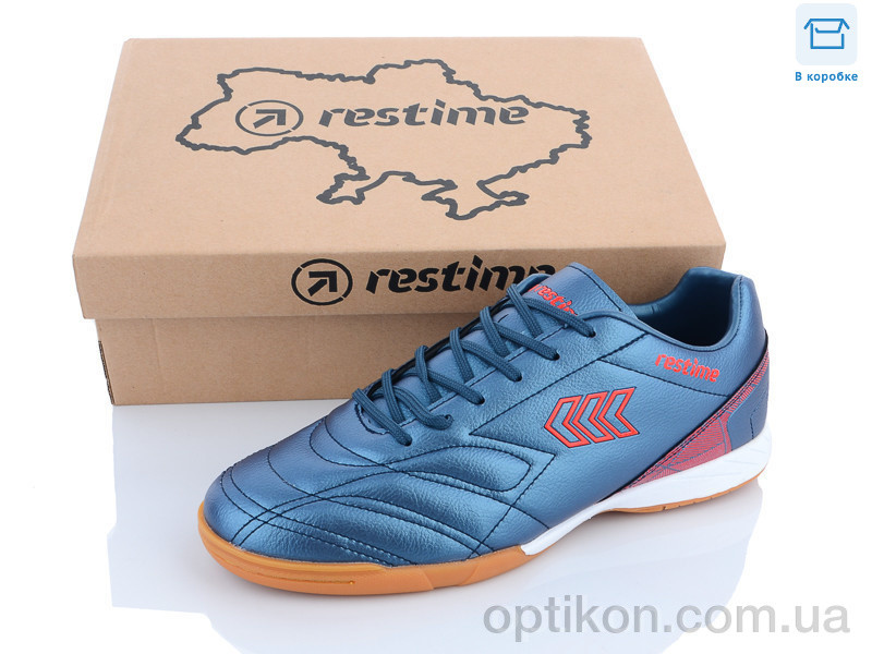Футбольне взуття Restime DMB23110 blue-red