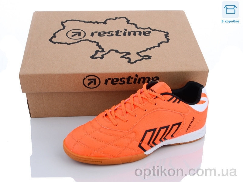 Футбольне взуття Restime DWB23655 orange-black