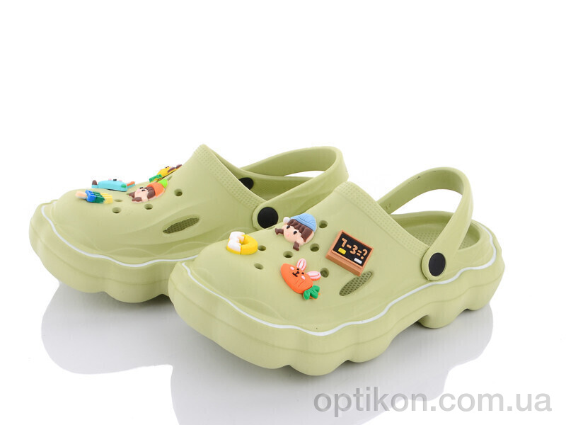 Крокси Shev-Shoes ZNL8658 green