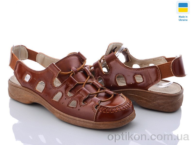 Босоніжки Summer shoes 2115-1 коричневые резинка