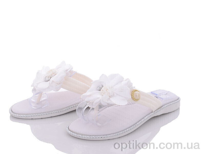 Шльопанці Summer shoes 16-2 white
