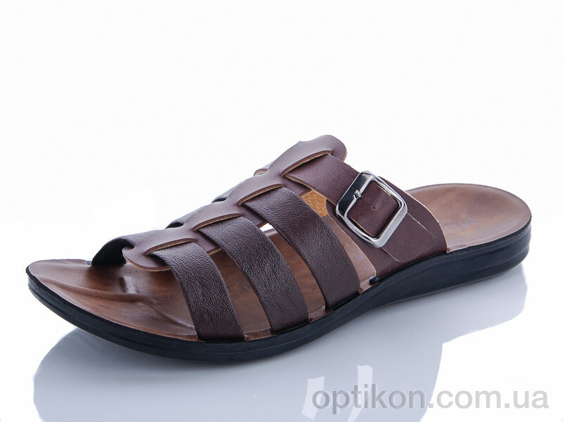 Шльопанці Makers Shoes 3524 коричневый