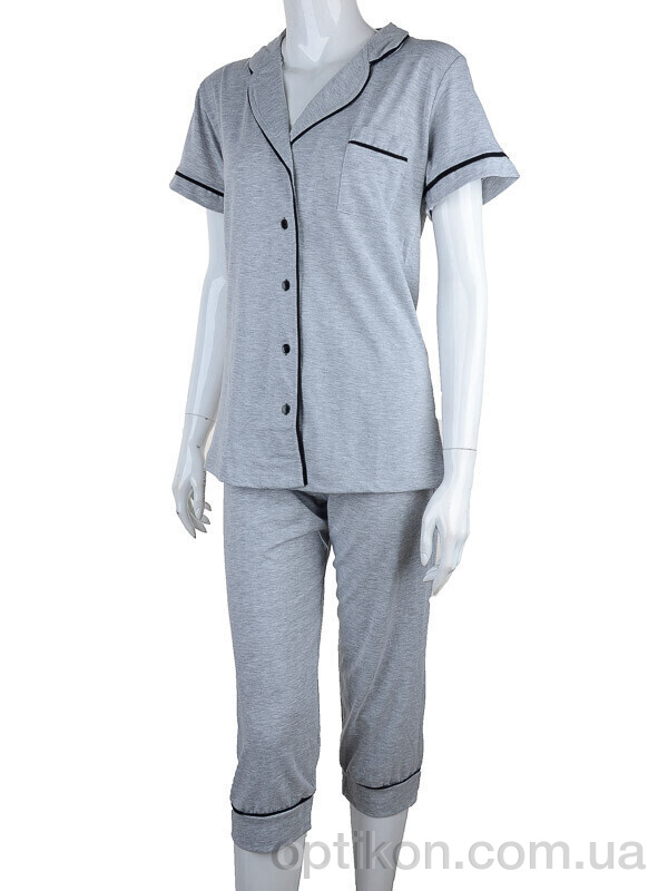 Пижама Obuvok 19006 grey (04061) ЗНИЖКА