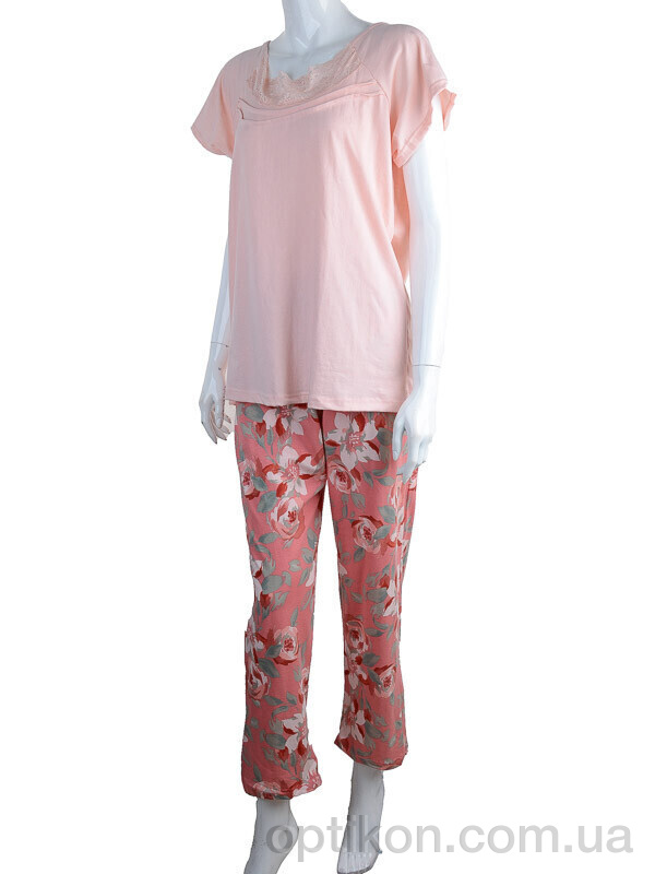 Пижама Obuvok 1600-003 pink (04064) ЗНИЖКА