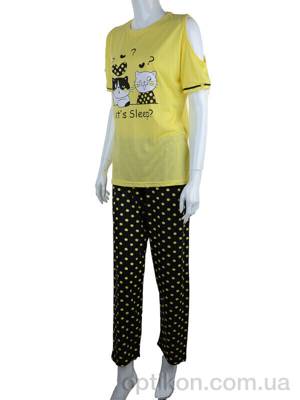 Пижама Obuvok 2038A yellow (04250)