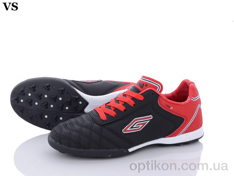 Футбольне взуття VS Дугана black-red