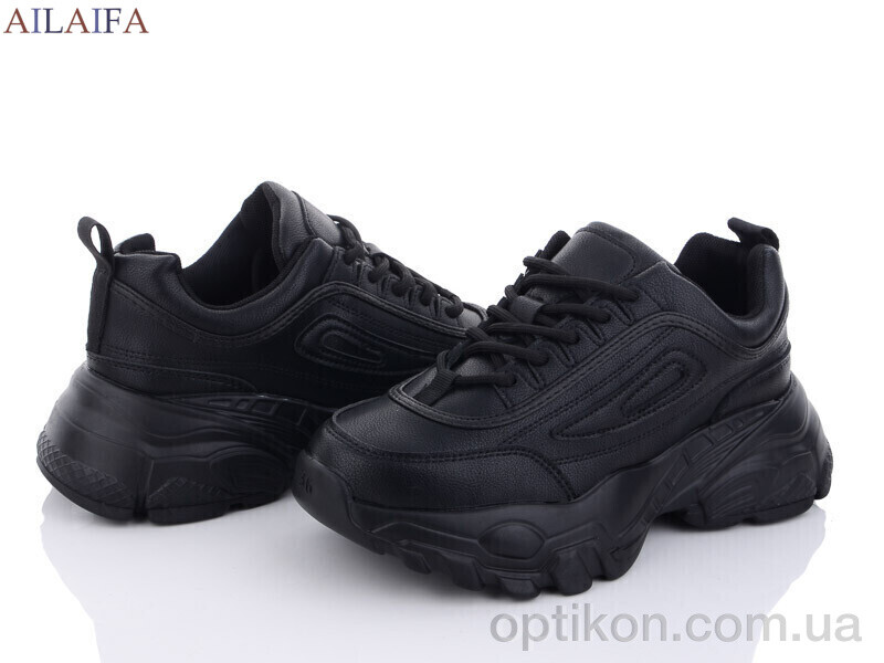 Кросівки Ailaifa C01-1 black піна
