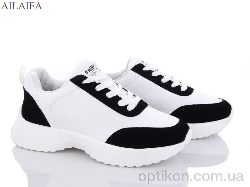 Кросівки Ailaifa 2362 white-black піна