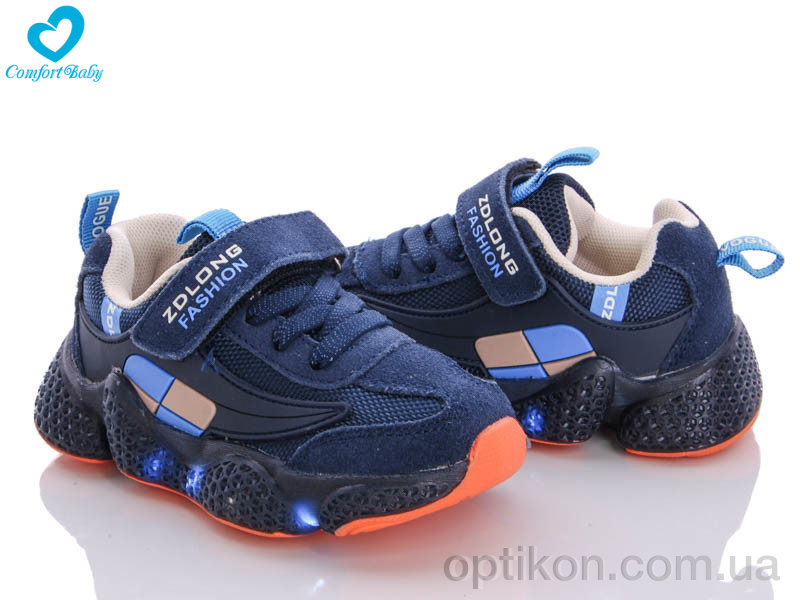 Кросівки Comfort-baby 19970 синє-помаранчевий