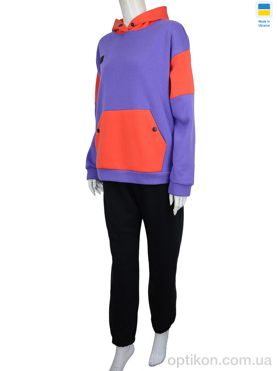 Спортивний костюм Obuvok Єд b violet (06926) ЗНИЖКА флис