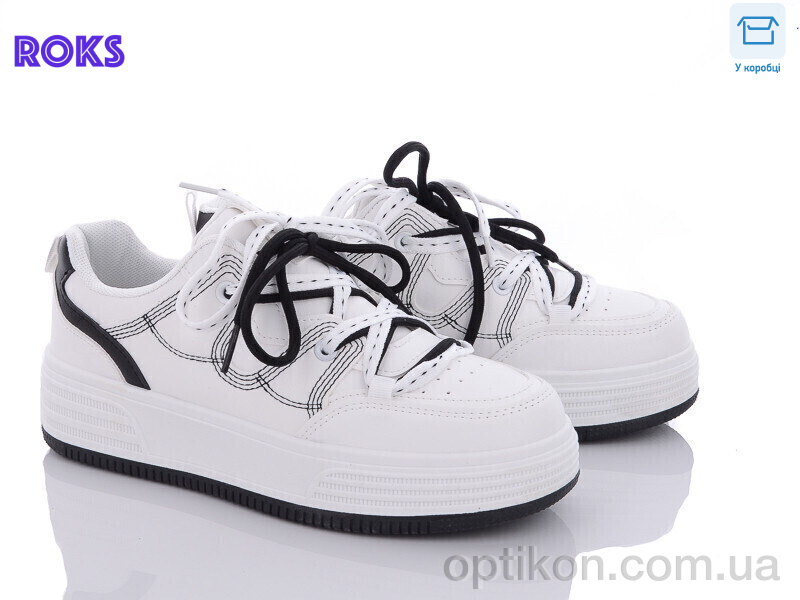 Кросівки Roks L010 white-black
