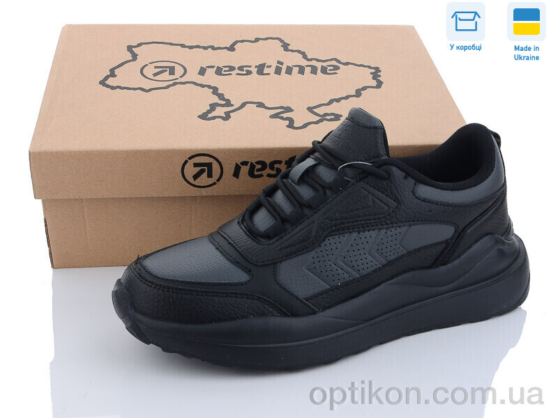Кросівки Restime YM023203 black-grey