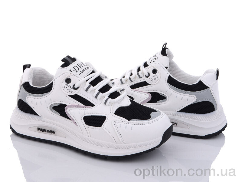 Кросівки Violeta 45-98 white-black