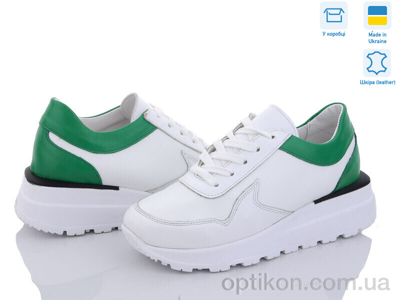 Кросівки A.N.I.One 5068-52 білий-зелений
