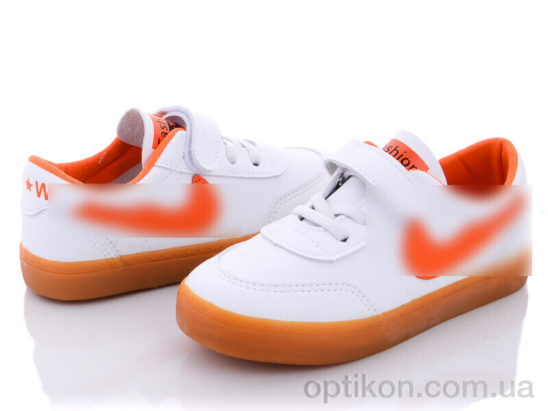 Кросівки Violeta Q26-B63363 white-orange