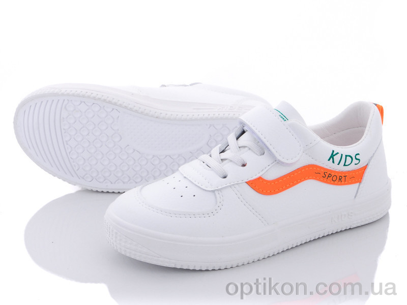 Кросівки Violeta Q45-M132 white-orange
