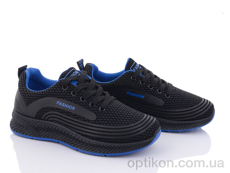 Кросівки Violeta 197-141 black-blue