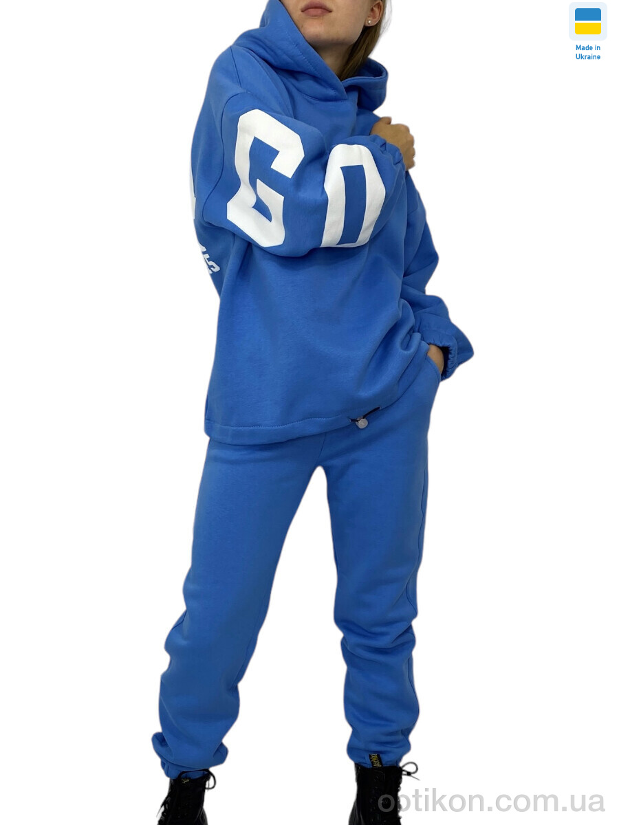 Спортивний костюм Kram 00266 голубий