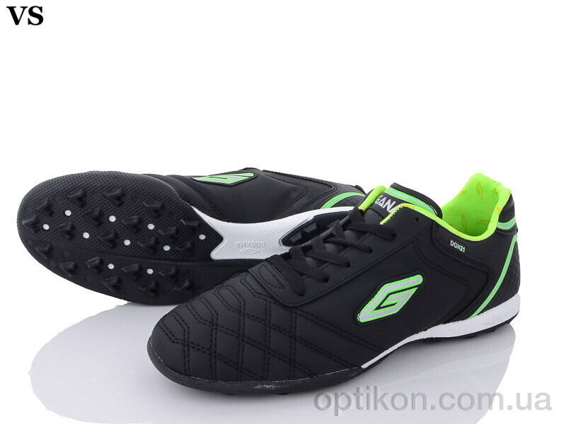 Футбольне взуття VS Dugana black-green