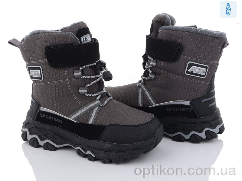 Черевики Ok Shoes 8871-2K grey