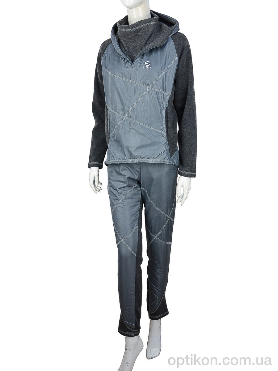 Спортивний костюм Obuvok Ж434 (04268) grey флис