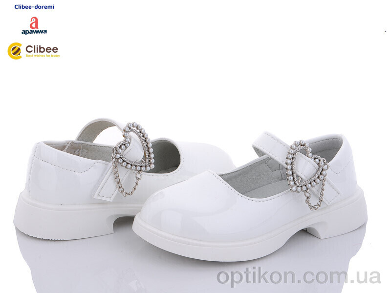 Туфлі Clibee-Doremi DB700 white