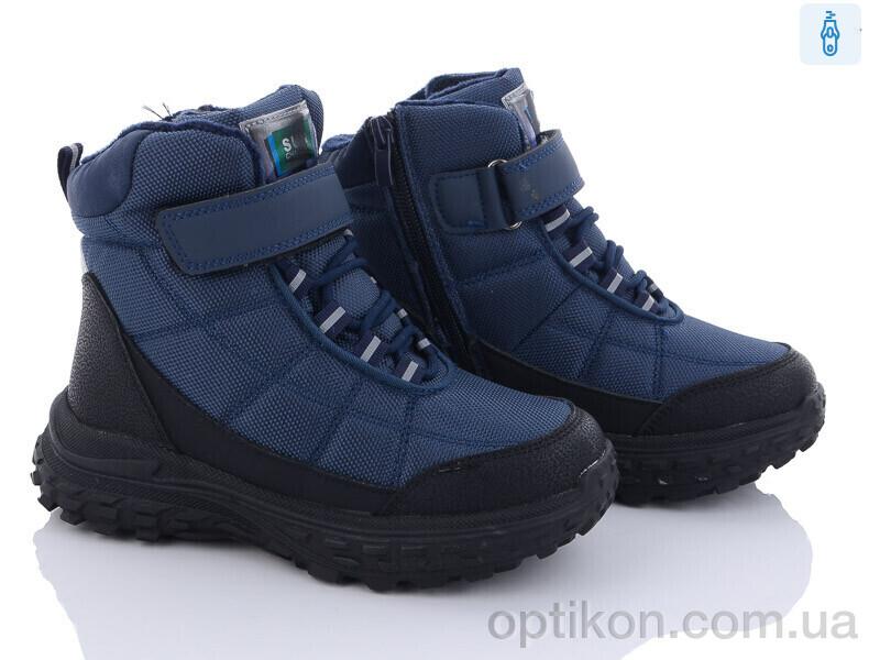 Черевики Ok Shoes F0512C d.blue