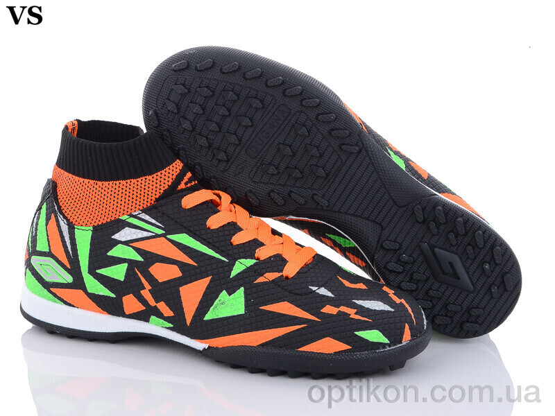 Футбольне взуття VS Дугана носок black-orange