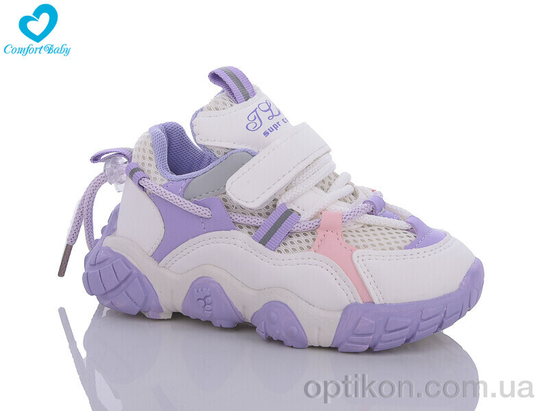 Кросівки Comfort-baby А23018 біло-фіолетовий