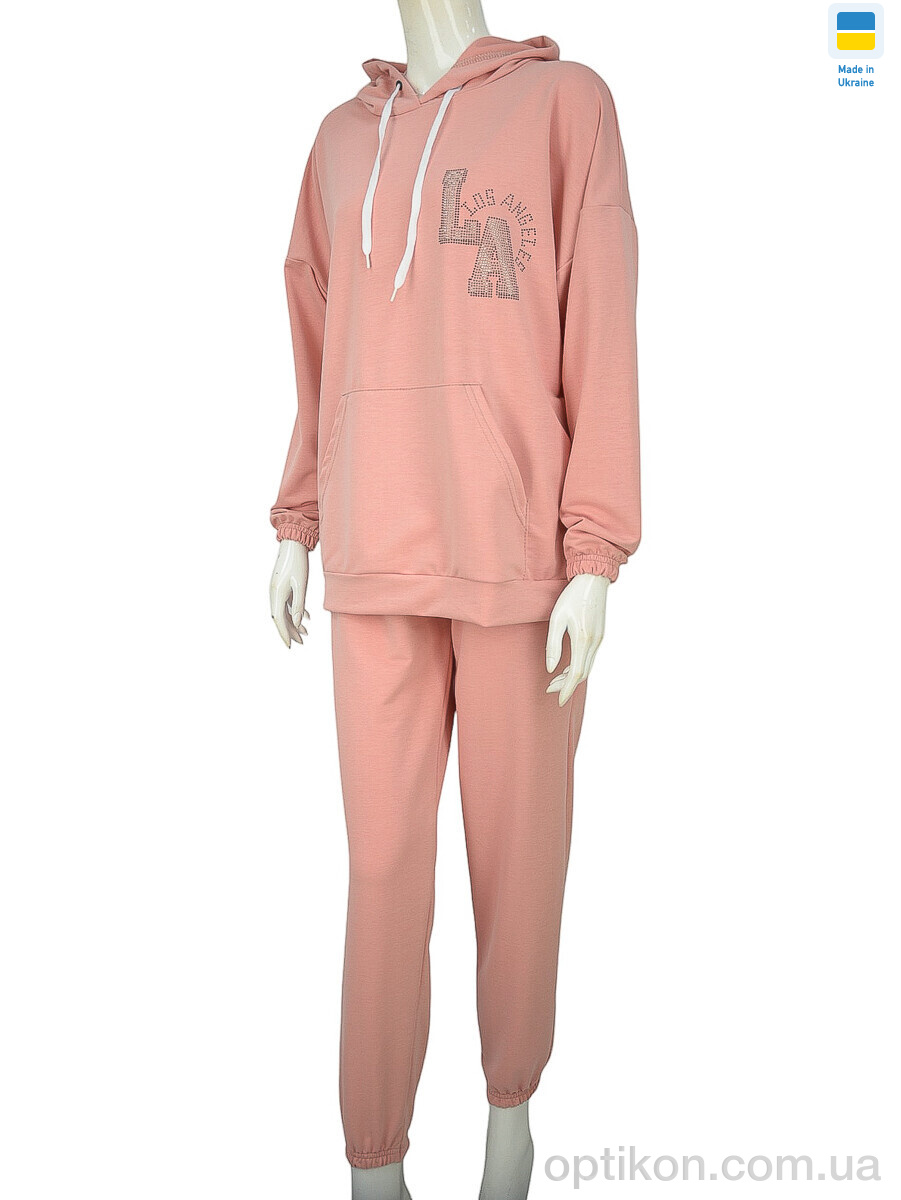 Спортивний костюм Obuvok 08138-1 рожевий