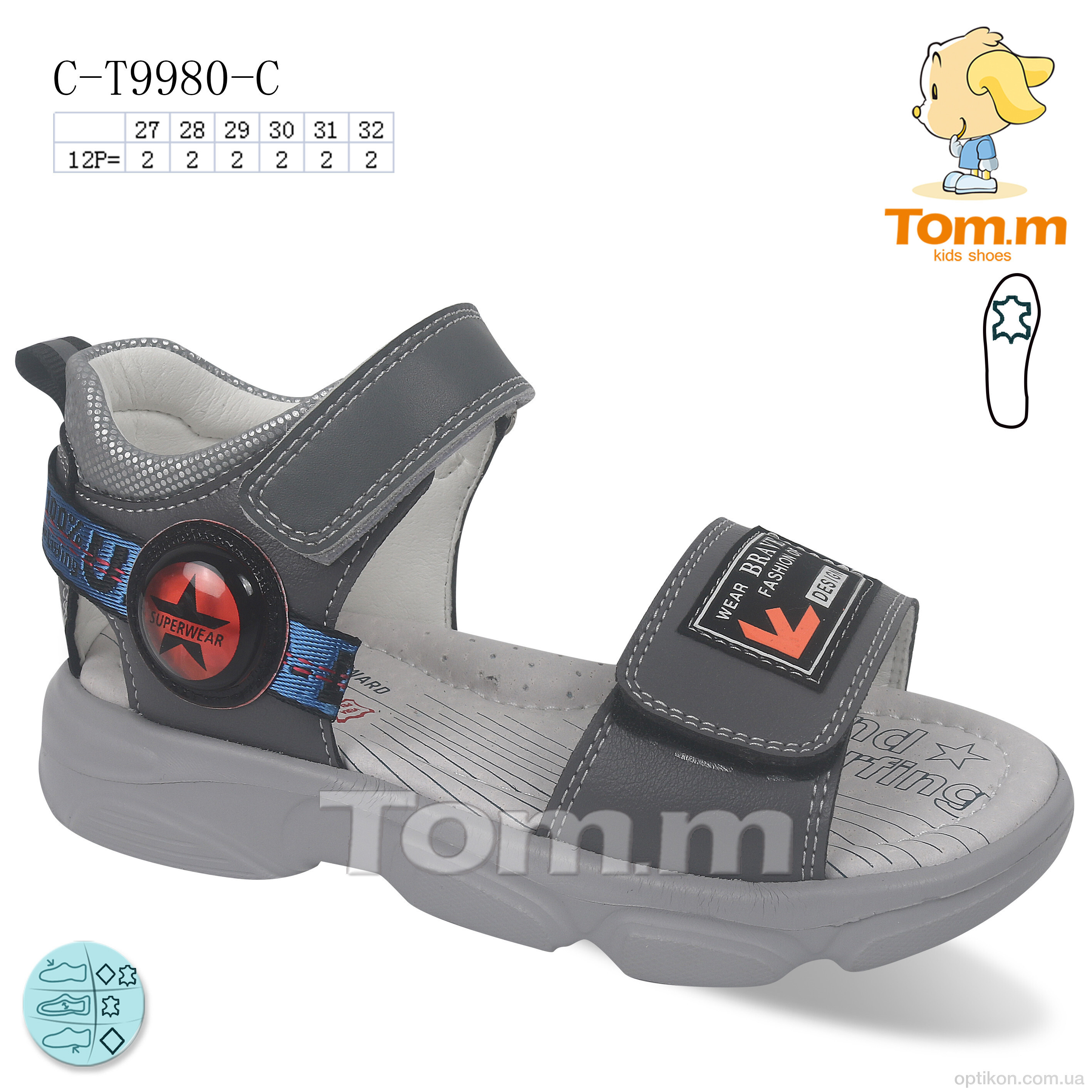 Босоніжки TOM.M C-T9980-C