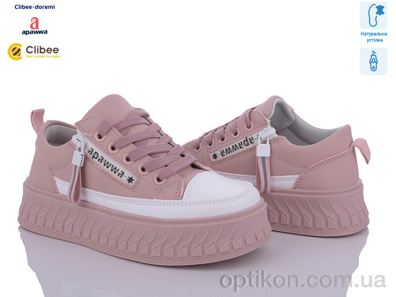 Кросівки Clibee-Doremi TC816-2 pink