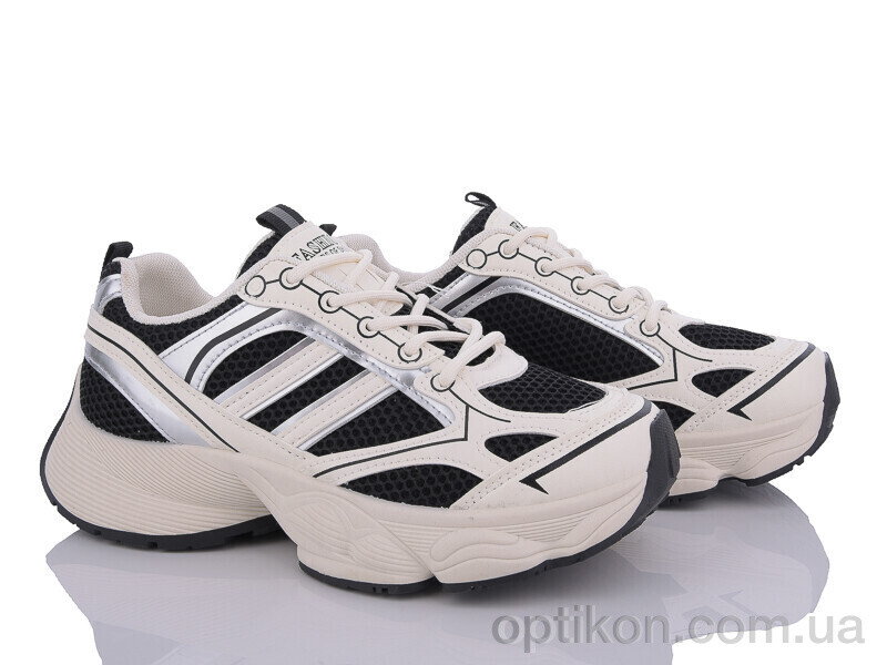 Кросівки Violeta 182-27 white-black