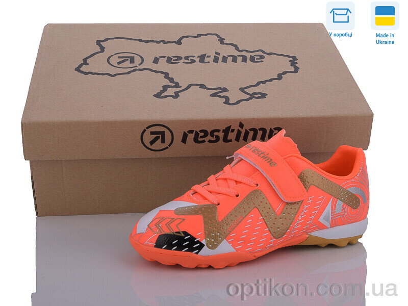 Футбольне взуття Restime DDB24112-1 orange