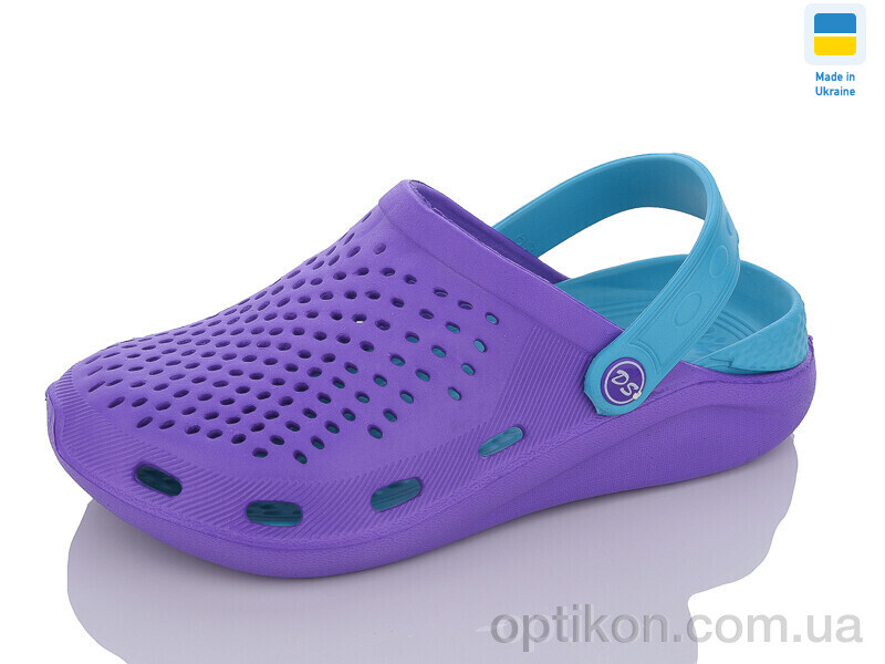 Крокси Inblue Сабо жіночі N1 фіолетово-бірюзовий