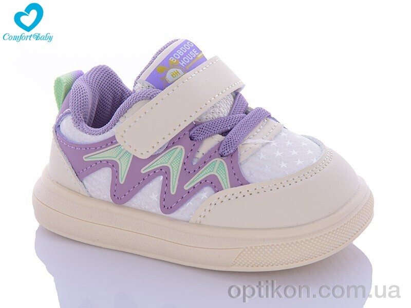 Кросівки Comfort-baby 8901 біло-фіолетовий