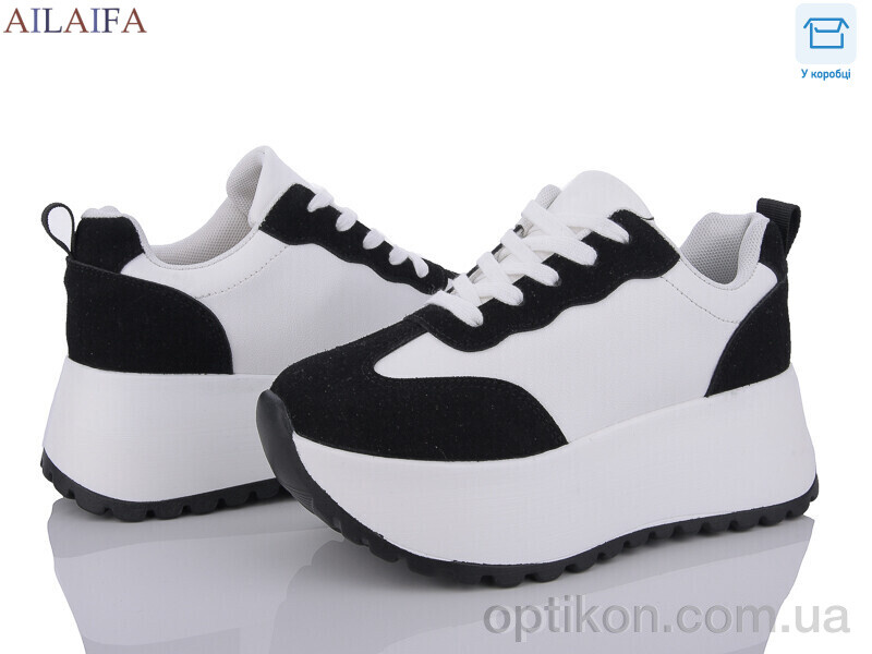 Кросівки Ailaifa 5085 white-black
