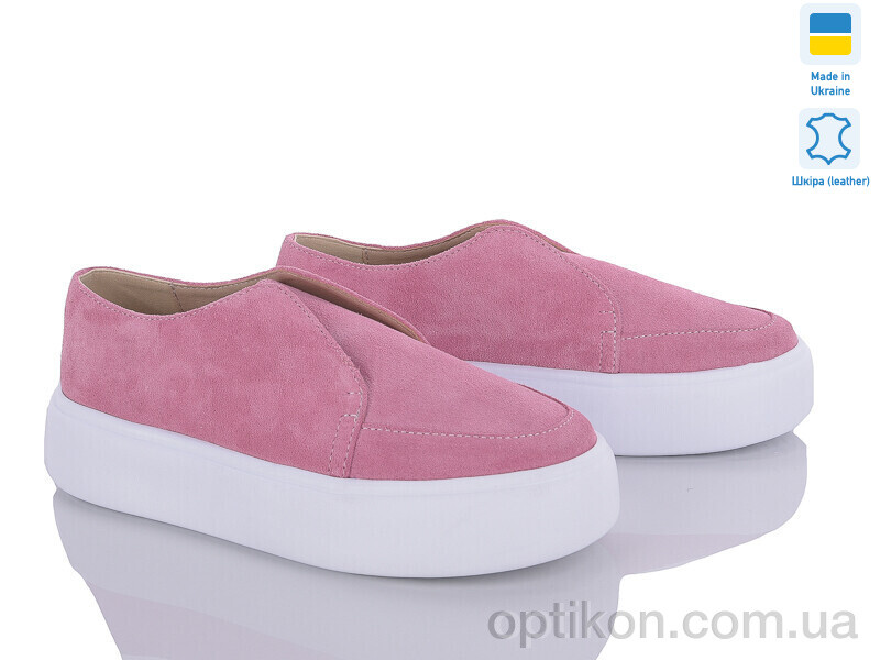 Туфлі G-Aira 604 рожевий замш