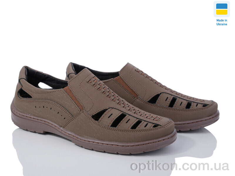 Туфлі Kindzer Yulius W62 коричневий