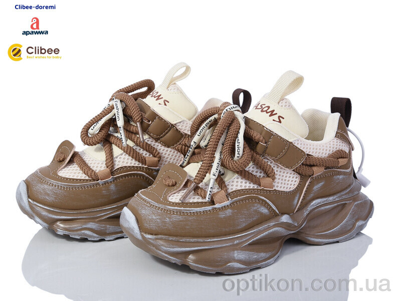 Кросівки Clibee-Doremi 45-77-85A brown