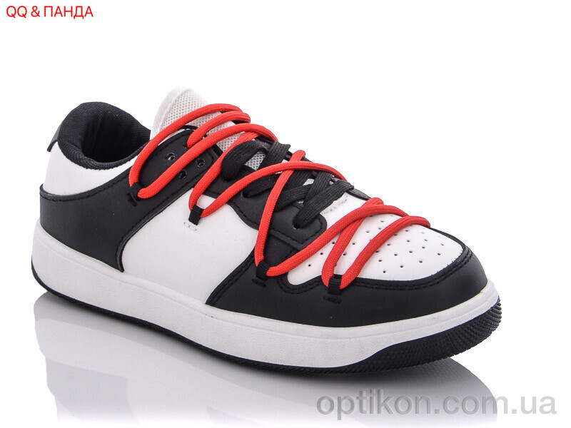 Кросівки QQ shoes BK75 white-black old