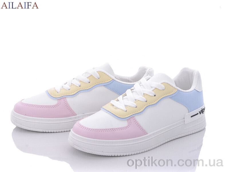 Кросівки Ailaifa R515 white-pink