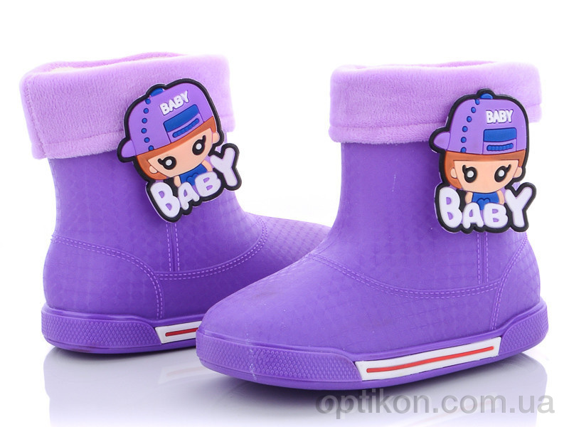 Гумове взуття Class Shoes DHMY1 фиолетовый