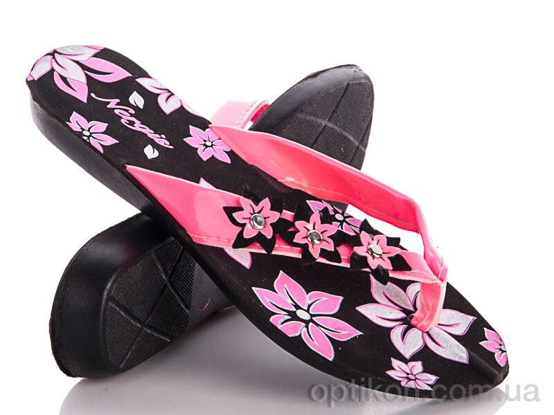 Шльопанці Makers Shoes Цветок-розовый