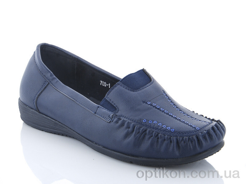 Туфлі Коронате 708-1 blue