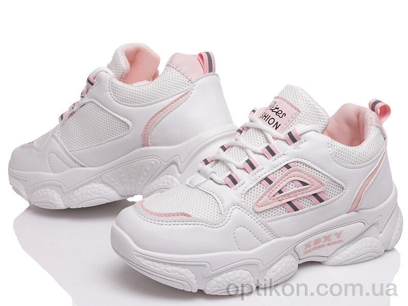 Кросівки Prime-Opt Prime N111 white-pink