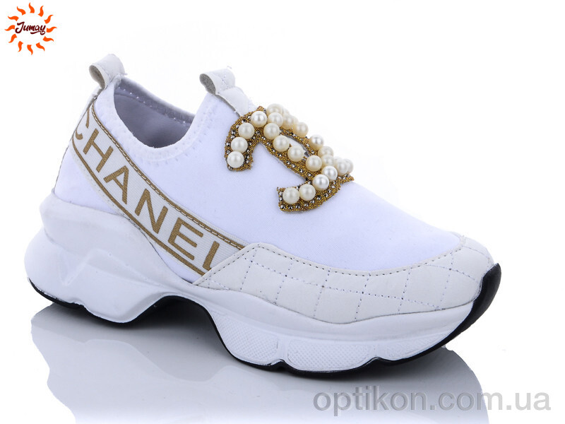 Кросівки Jumay Chanel жемчуг бел.