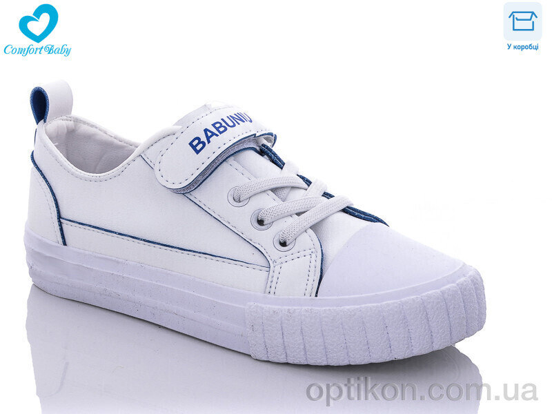Кеди Comfort-baby В350 біл-синій (31-37)