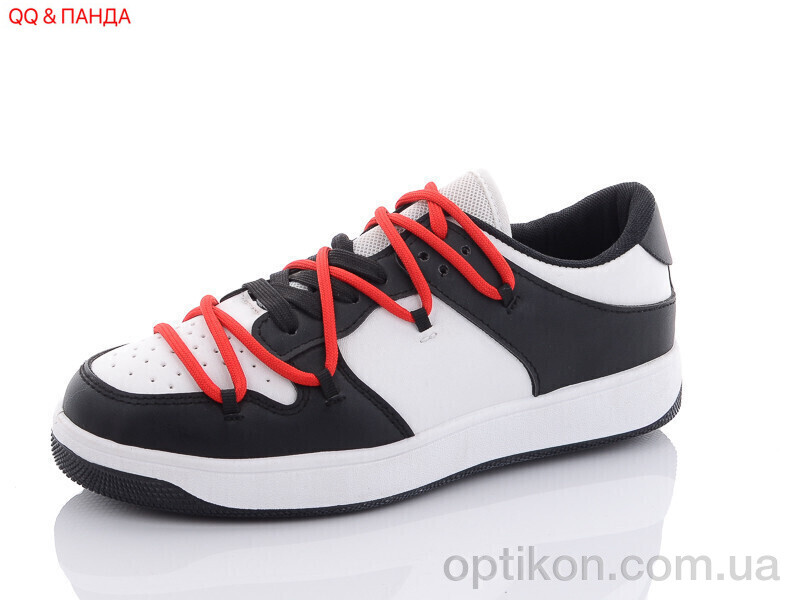 Кросівки QQ shoes BK75 white-black